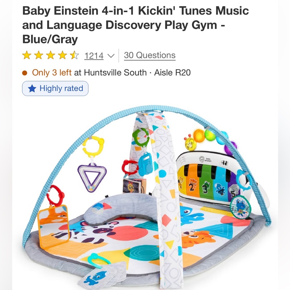 Bay Einstein 4-in-1 Kickin’ Tunes